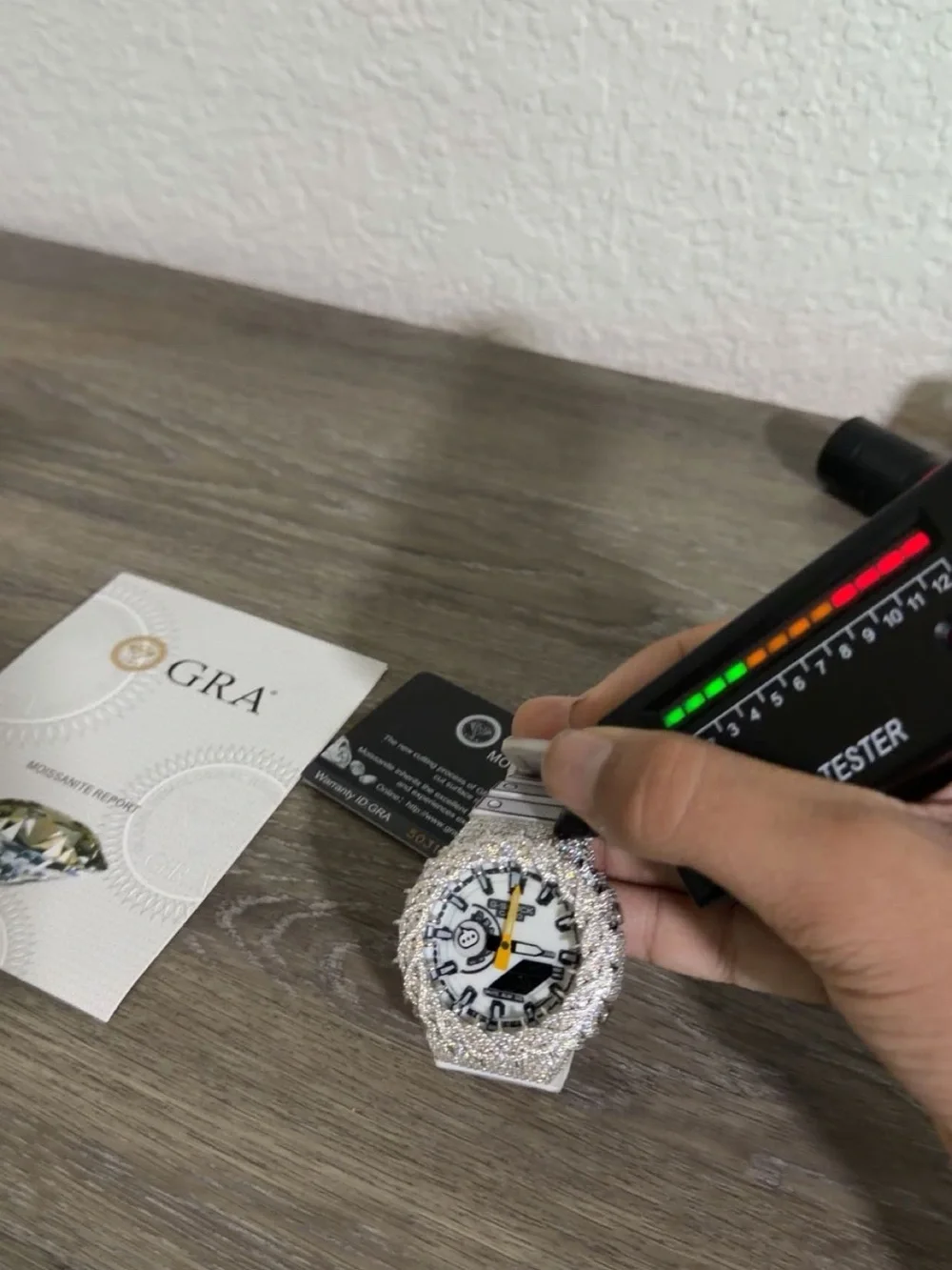 GRA Moissanite magna gshock
